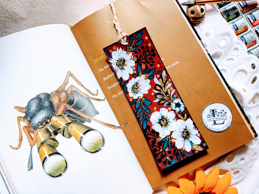 Hand painted Bookmark
