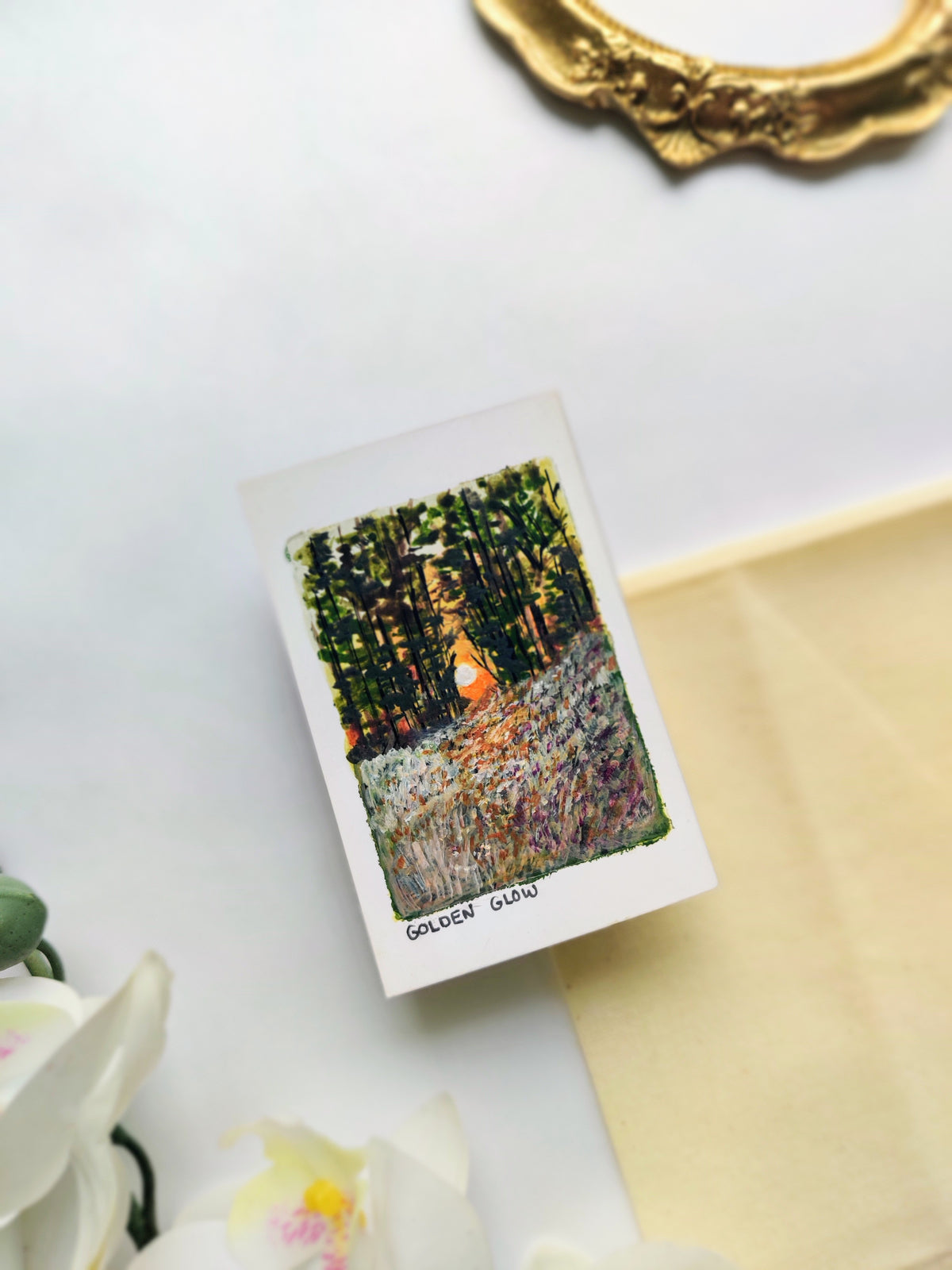 Golden Hour Romance| Framed Original
