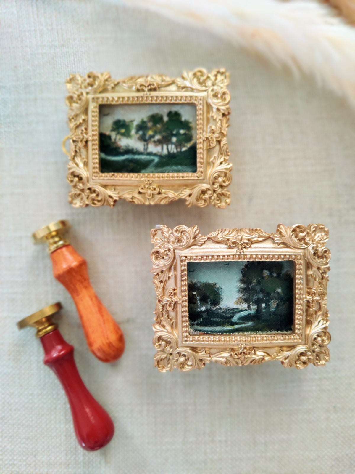 "Our Childhood Creek " - Set of 2
