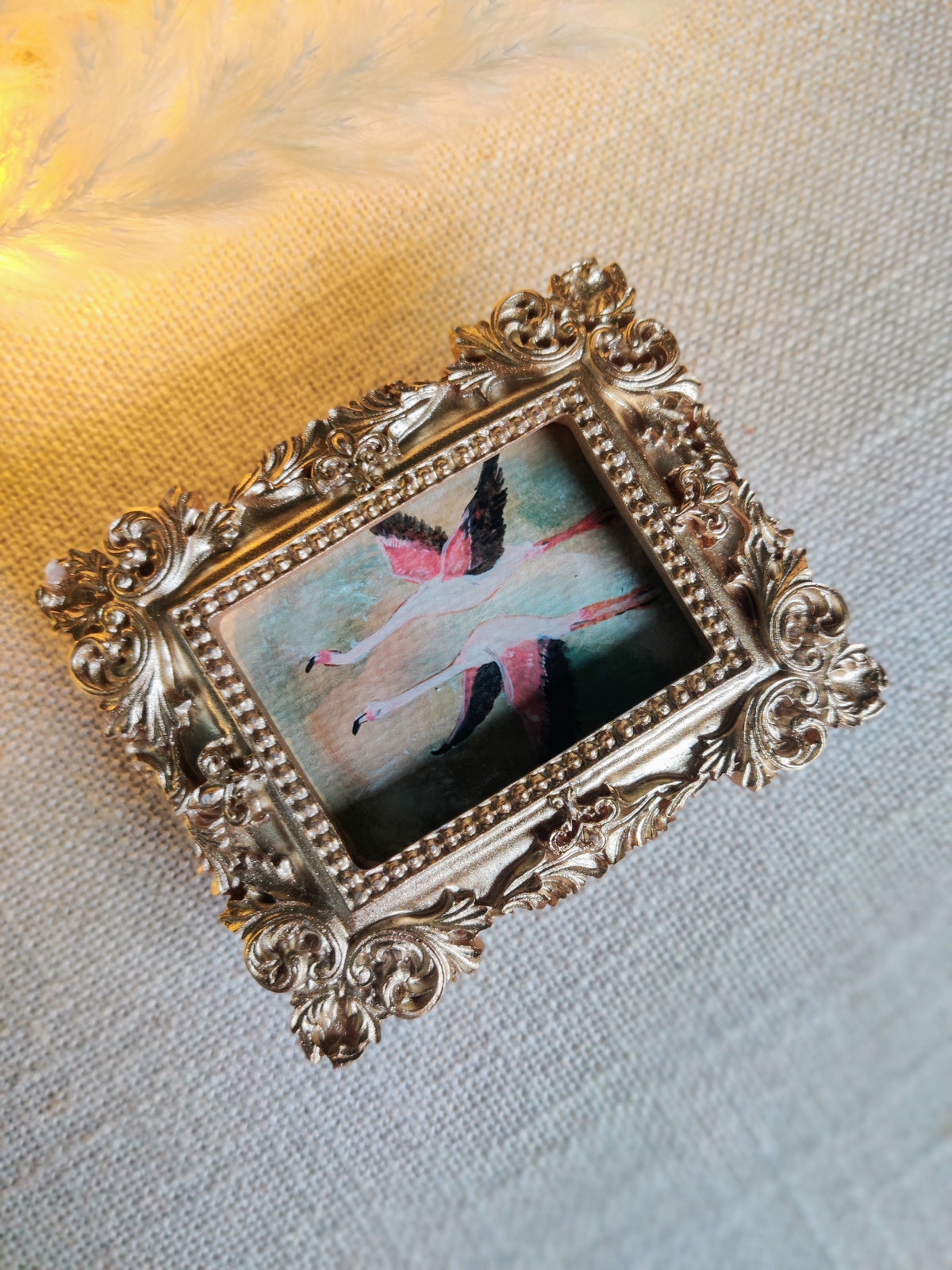 Celestial Storks | Set of 3 framed Originals