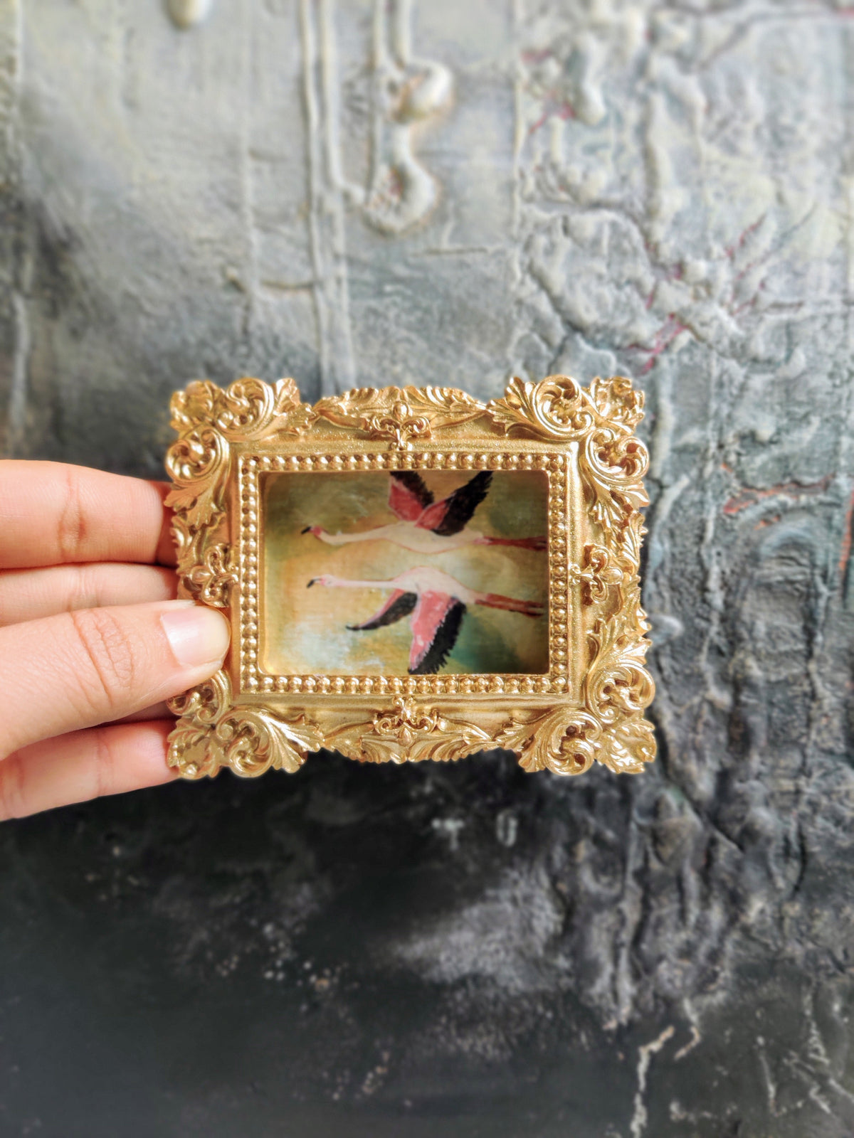 Celestial Storks | Set of 3 framed Originals