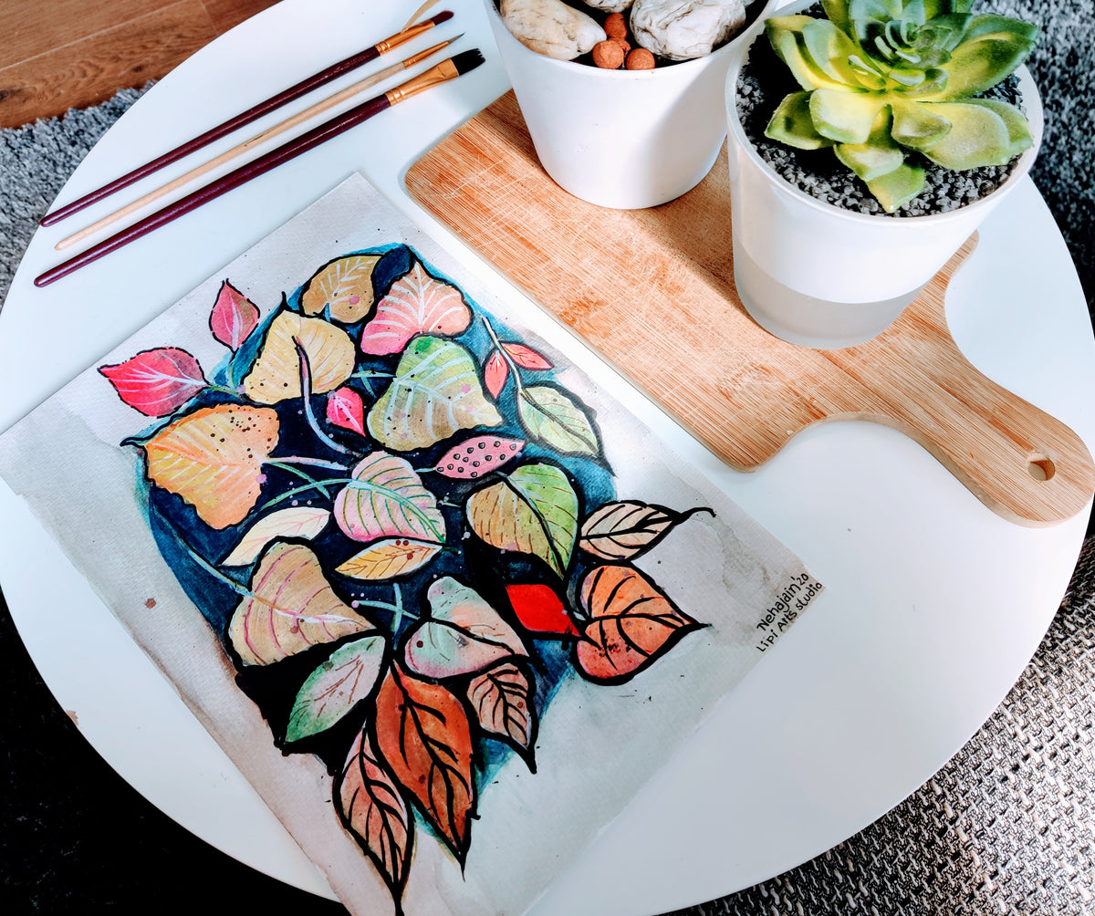Autumn Leaves | 8x10inch Original
