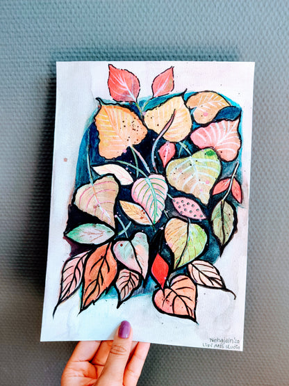 Autumn Leaves | 8x10inch Original