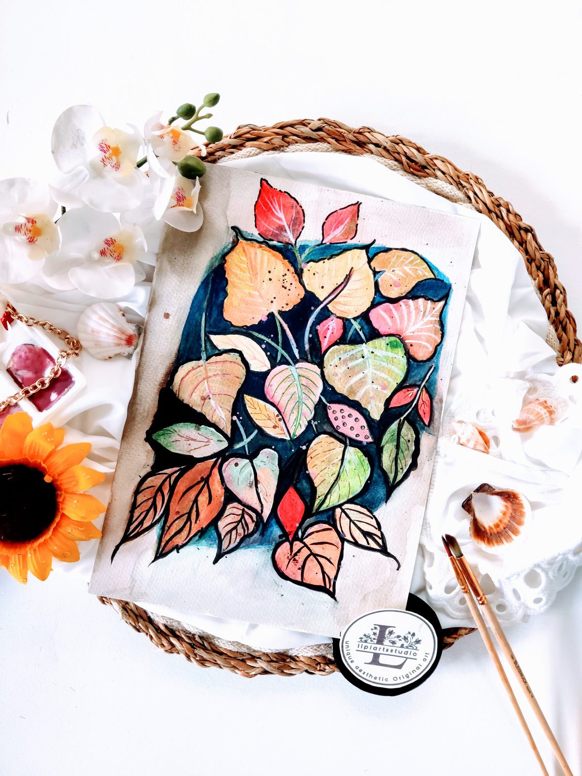 Autumn Leaves | 8x10inch Original
