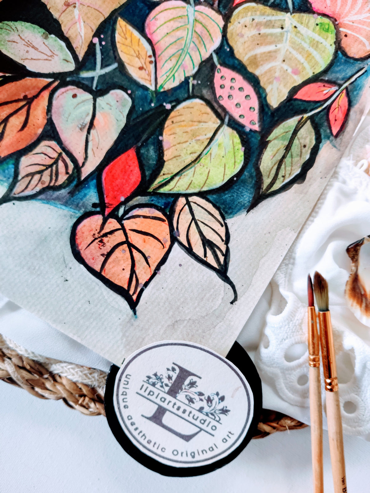 Autumn Leaves | 8x10inch Original