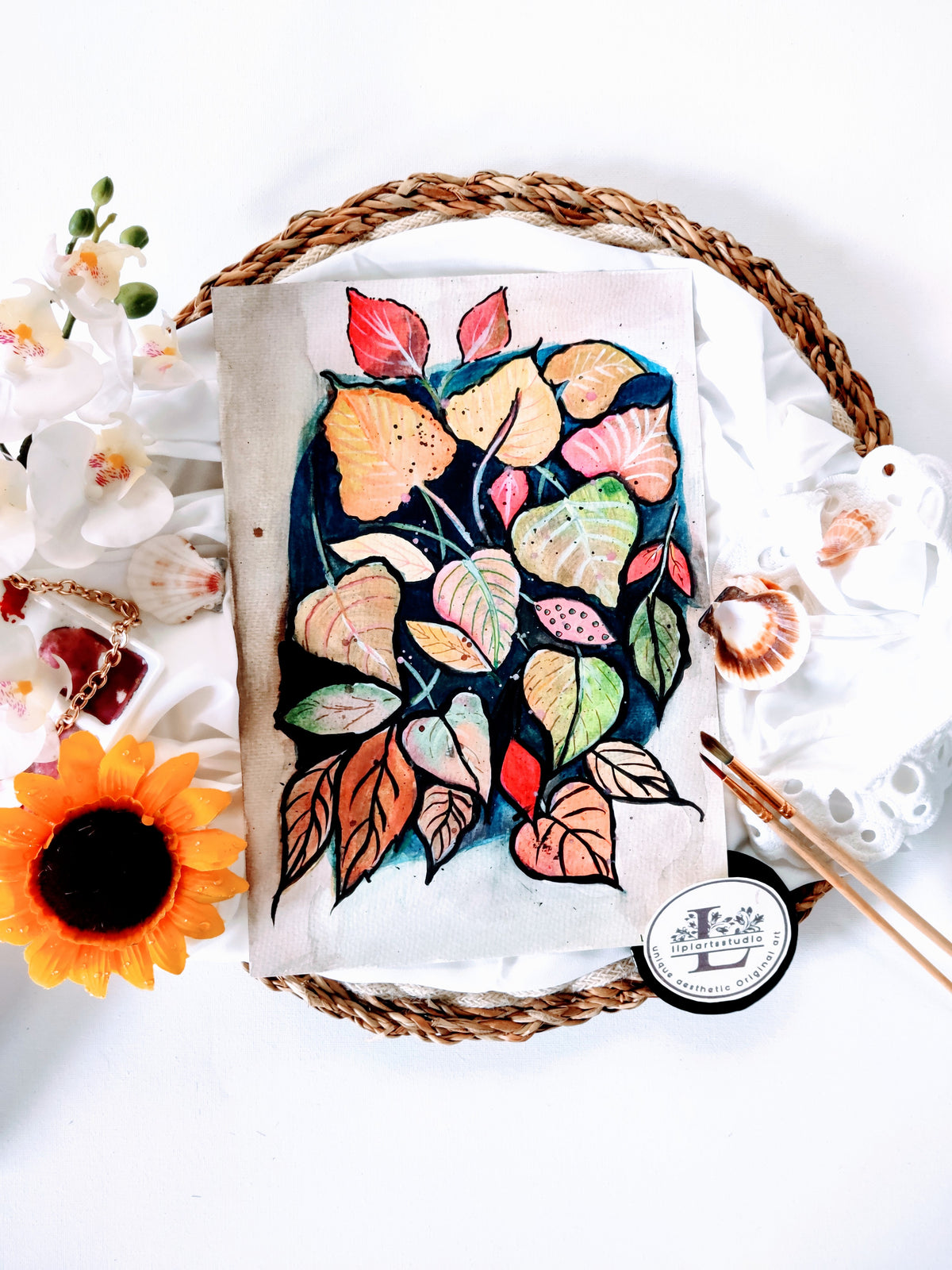 Autumn Leaves | 8x10inch Original