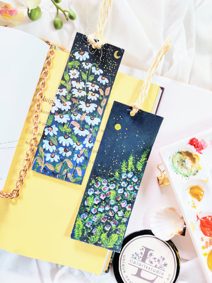 Bookmark Painting : Daisy Field