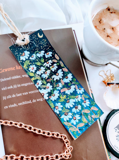Bookmark Painting : Daisy Field