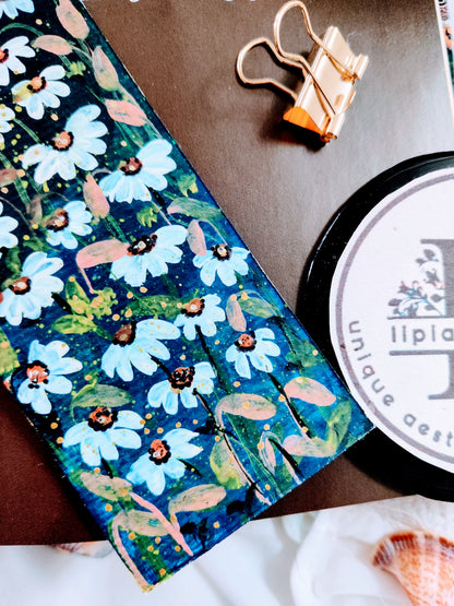 Bookmark Painting : Daisy Field