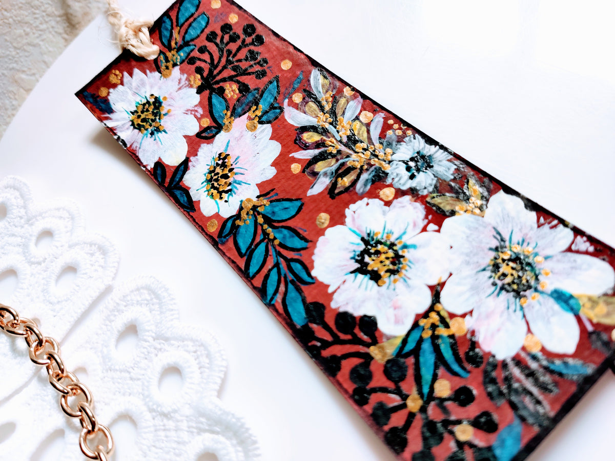 Hand painted Bookmark