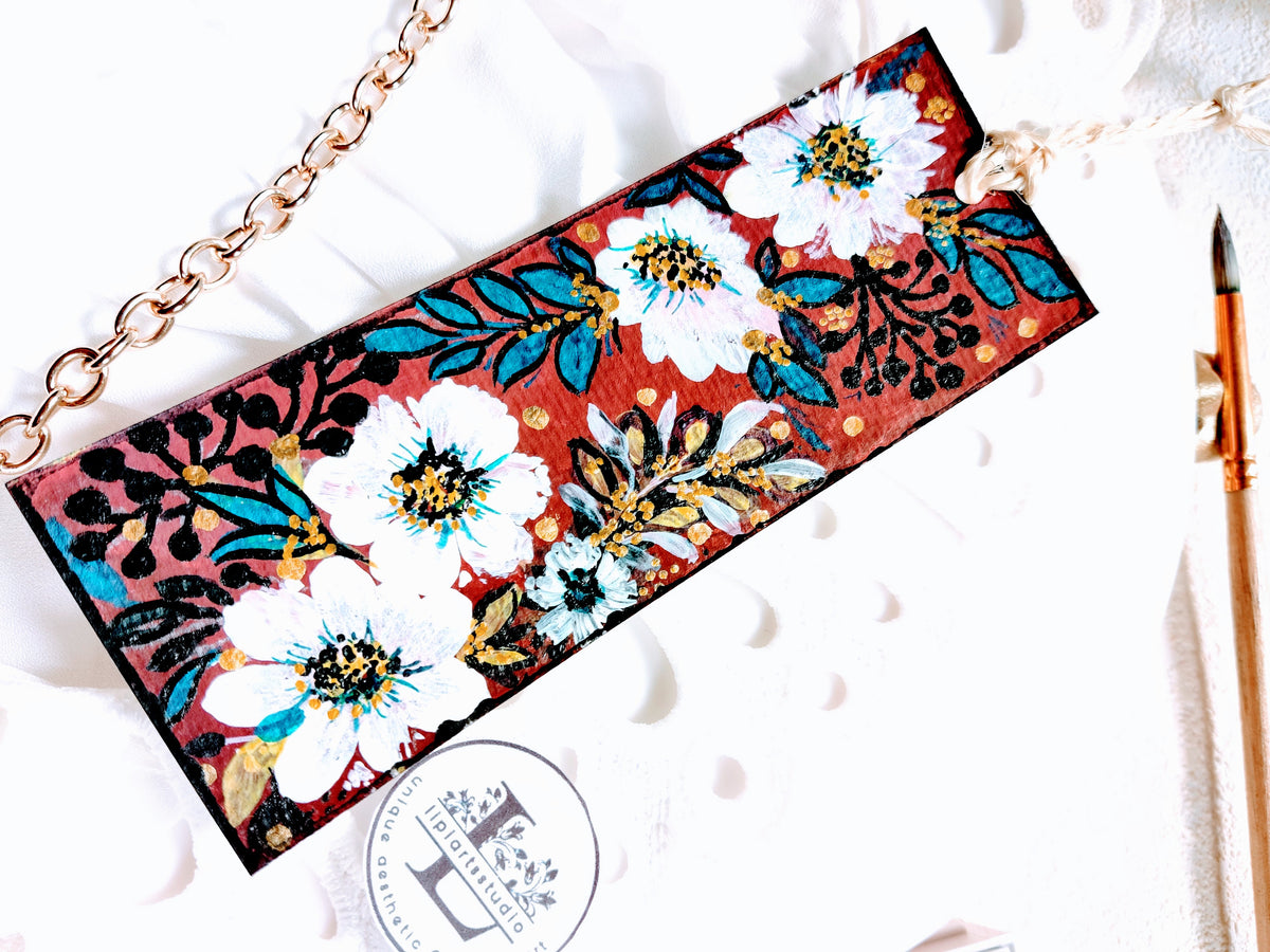 Hand painted Bookmark