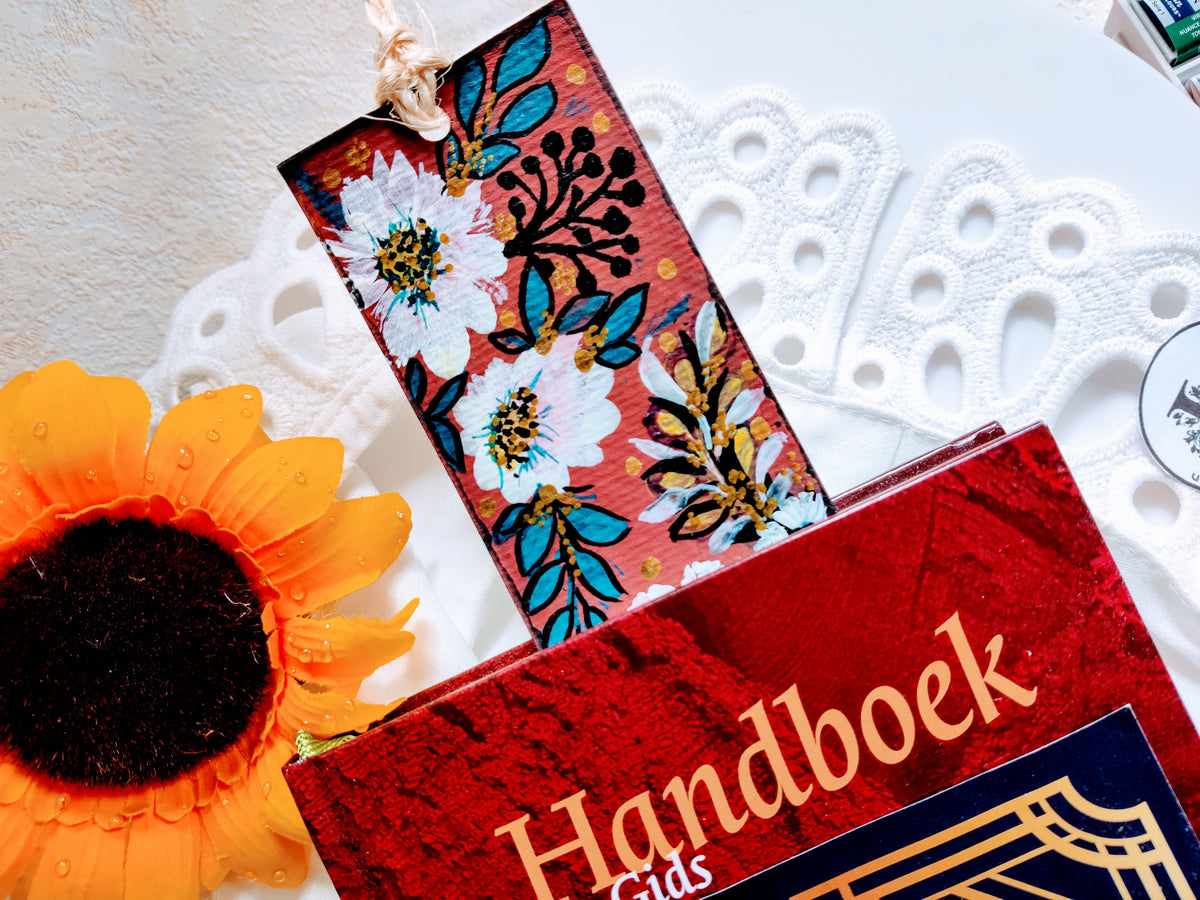 Hand painted Bookmark