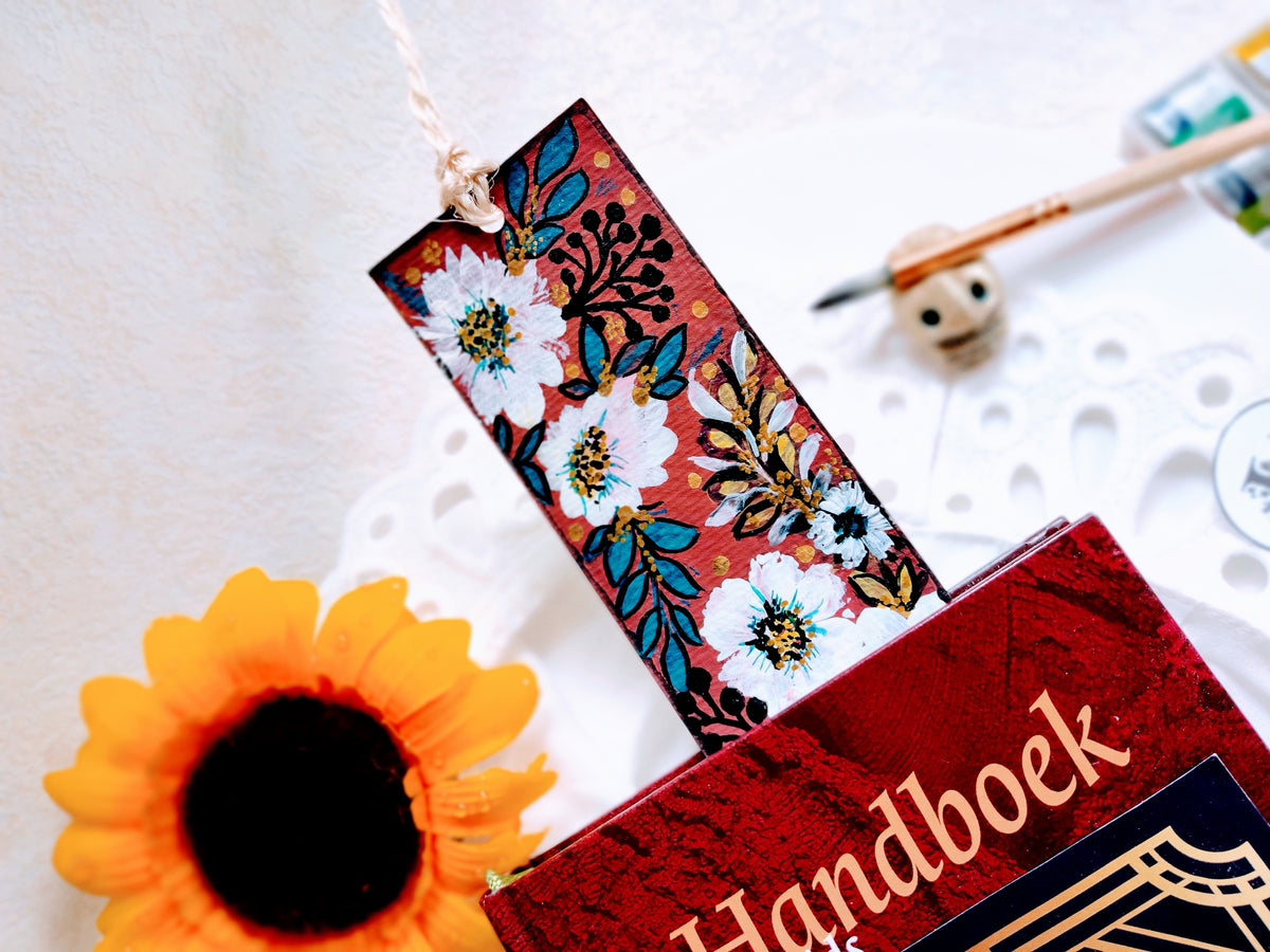 Hand painted Bookmark