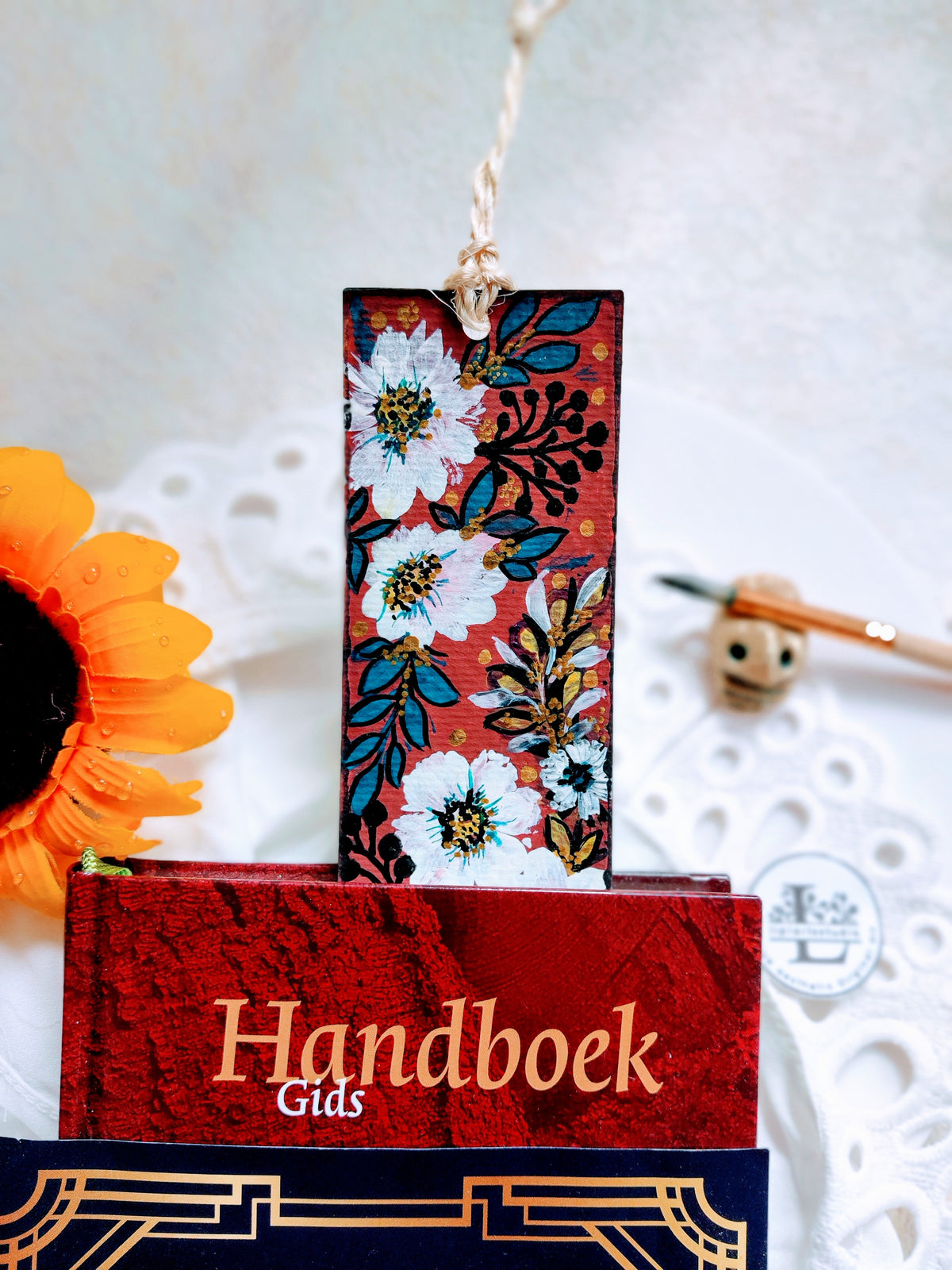 Hand painted Bookmark