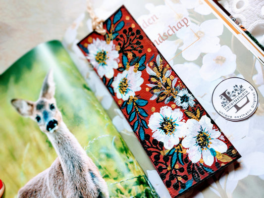 Hand painted Bookmark