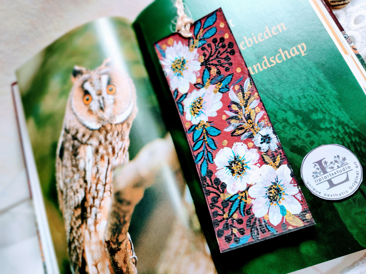 Hand painted Bookmark