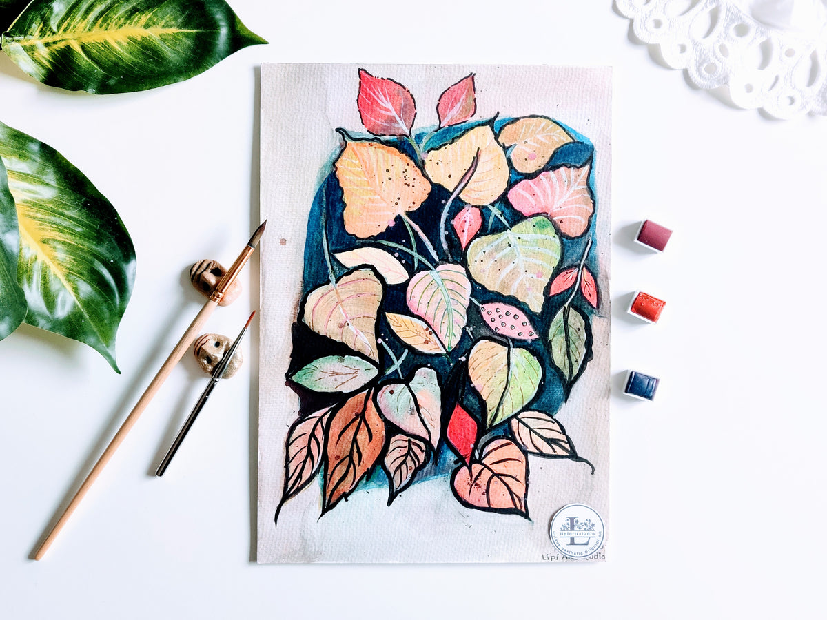 Autumn Leaves | 8x10inch Original