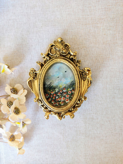 Awakening: Daisy Waltz | Framed original painting
