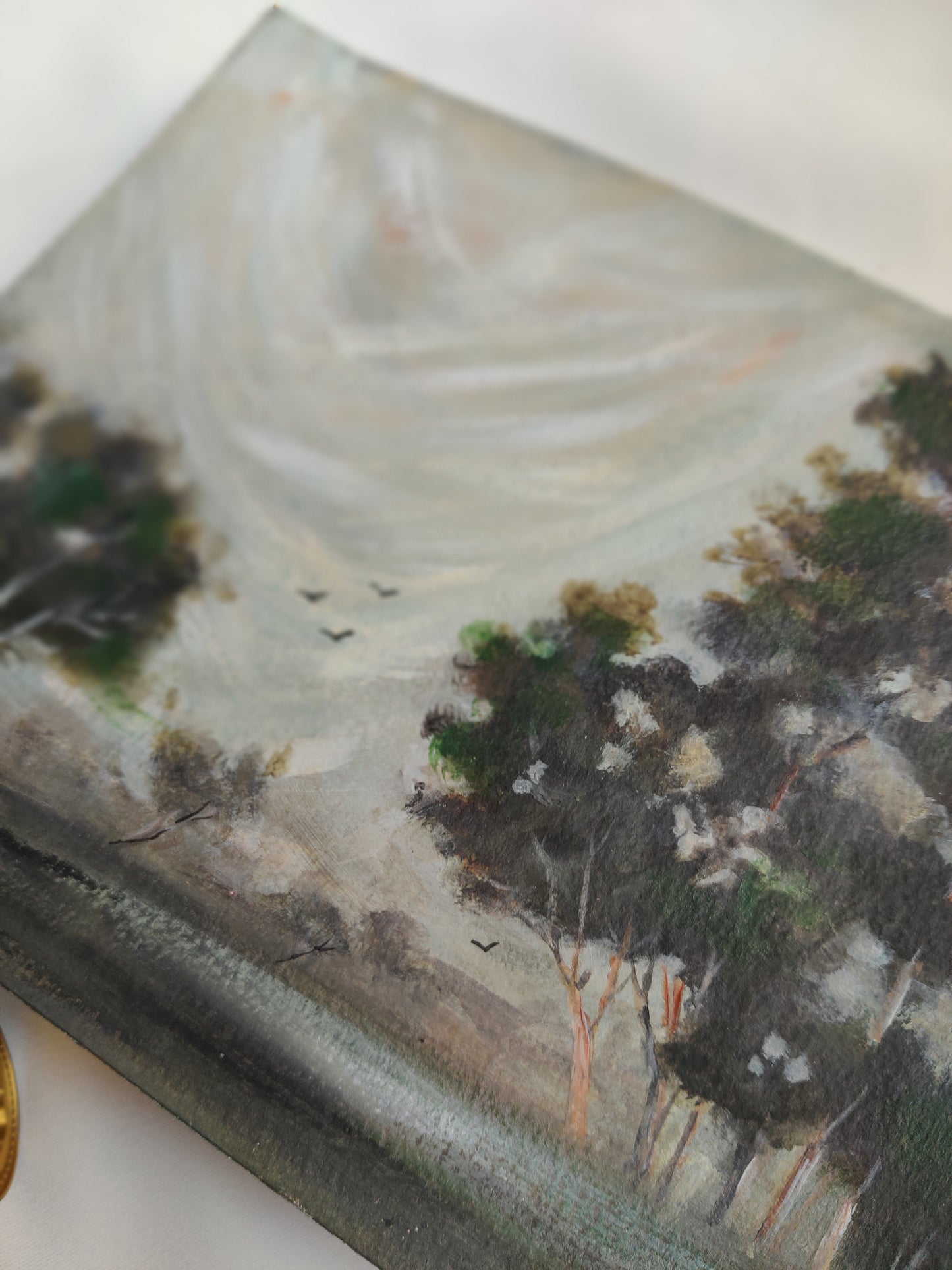 The Wisdom Of Ages, Original Oil Painting on linen | Unframed