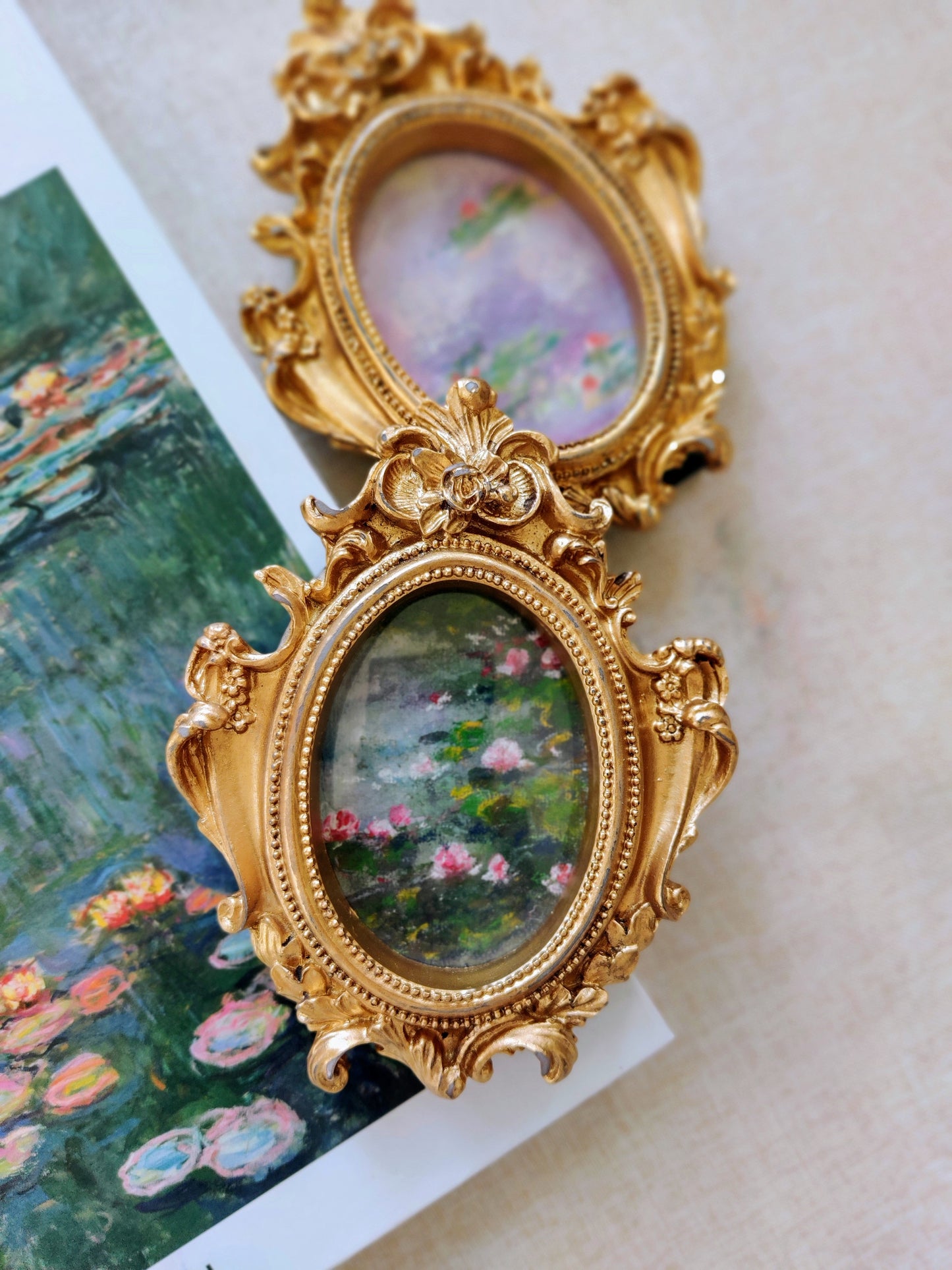 " Garden reflections - set of 2 "