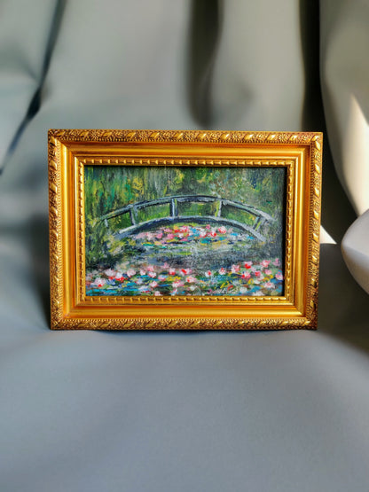 Monet's Japanese Footbridge Study