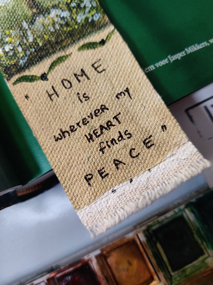 Home is where my heart find peace | Fine Art bookmark