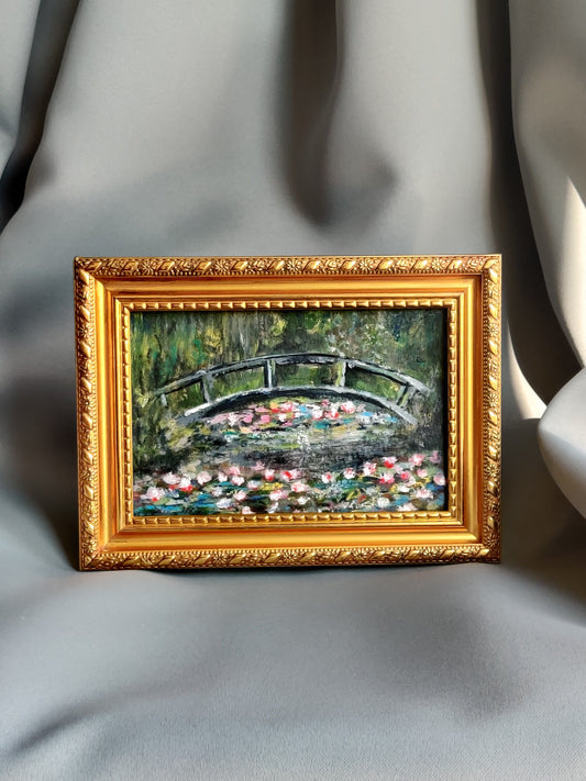 Monet's Japanese Footbridge Study