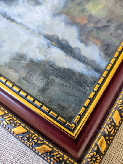 The twilight messengers| original Framed painting