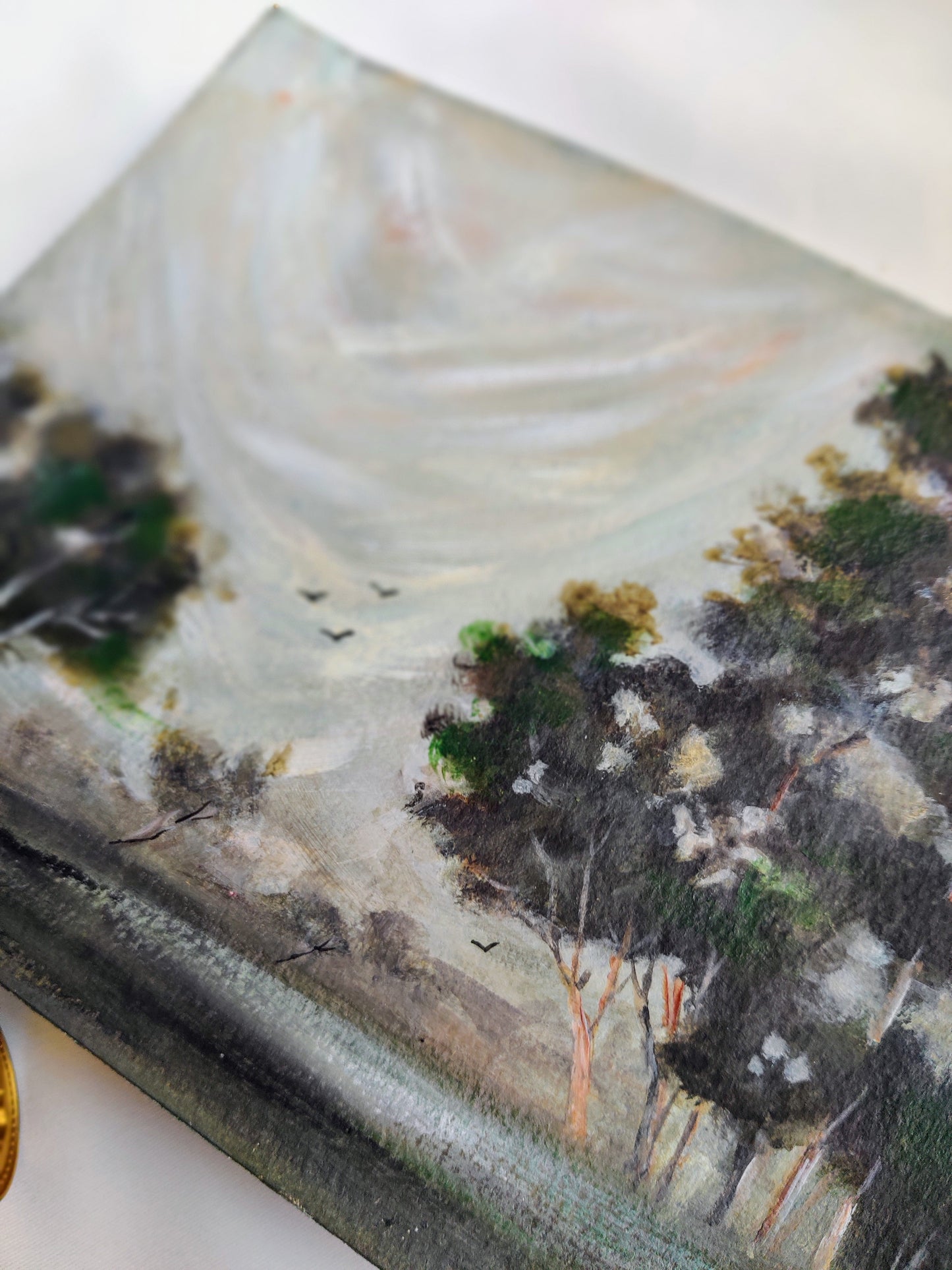 The Wisdom Of Ages, Original Oil Painting on linen | Unframed