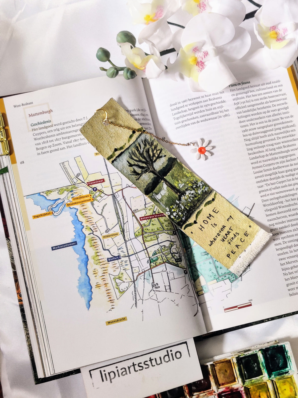 Home is where my heart find peace | Fine Art bookmark