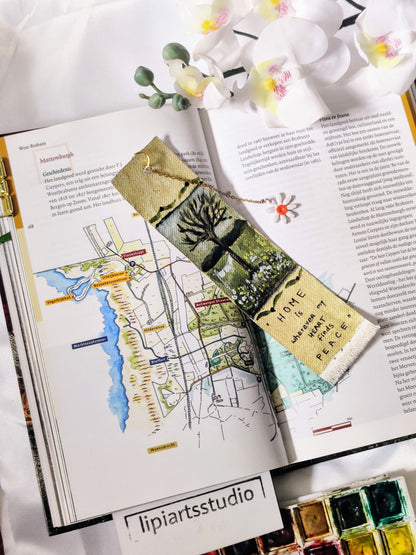 Home is where my heart find peace | Fine Art bookmark