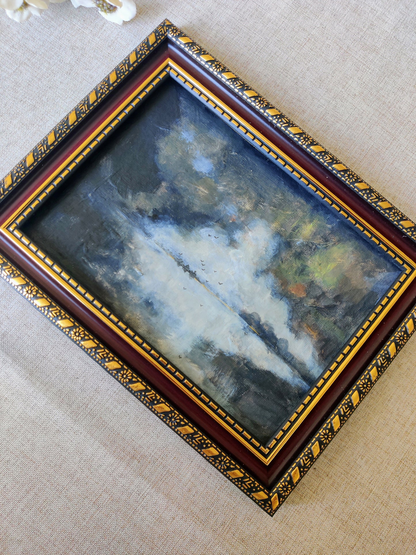 The twilight messengers| original Framed painting