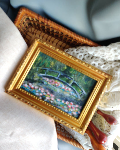 Monet's Japanese Footbridge Study