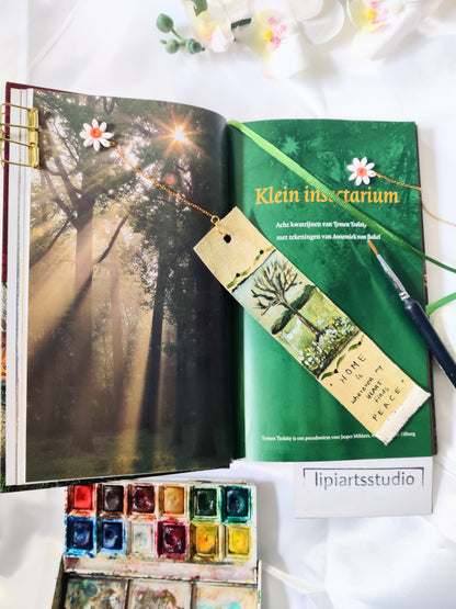 Home is where my heart find peace | Fine Art bookmark