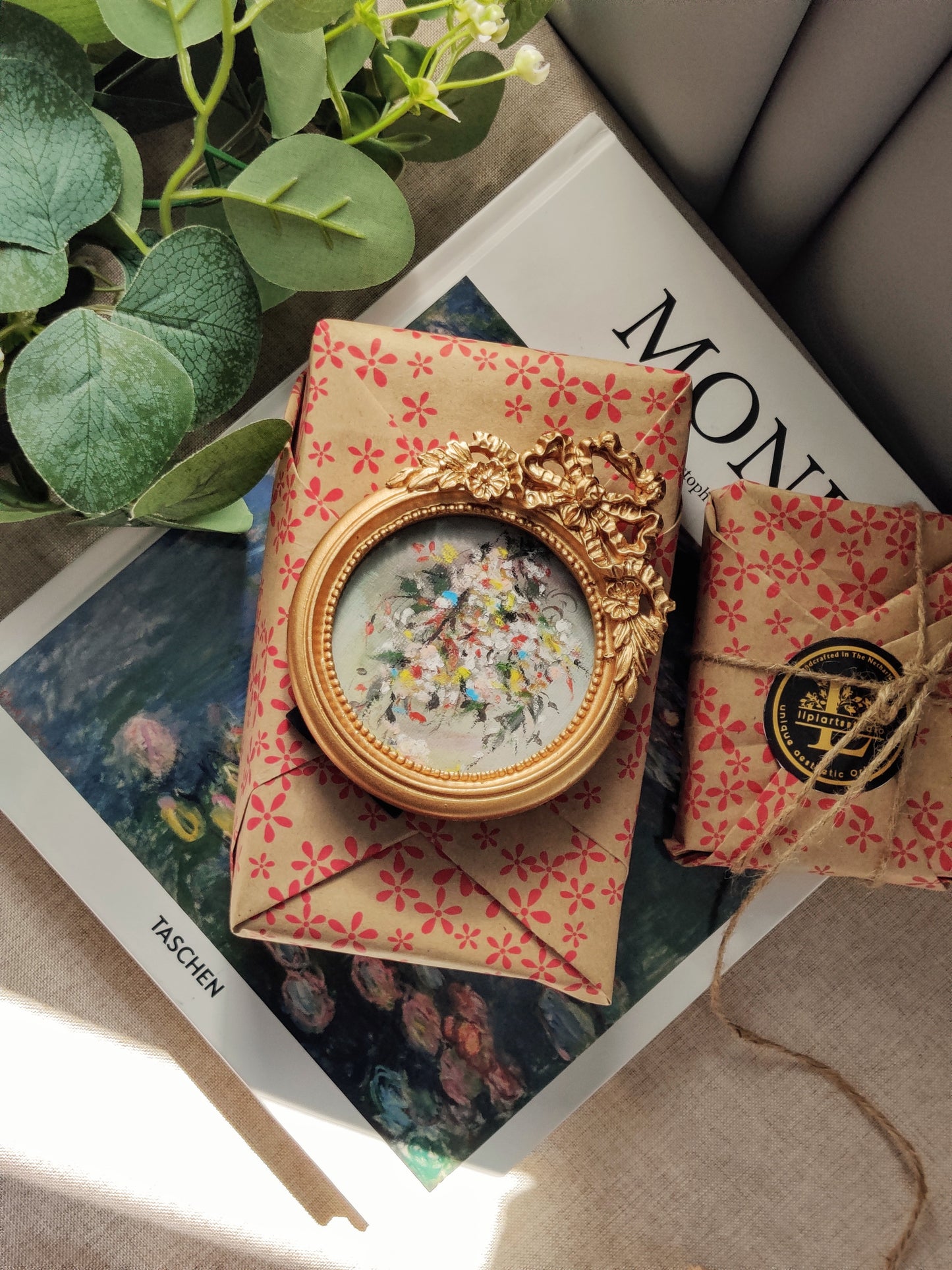 Fleur d’Ombre | Framed Original Painting