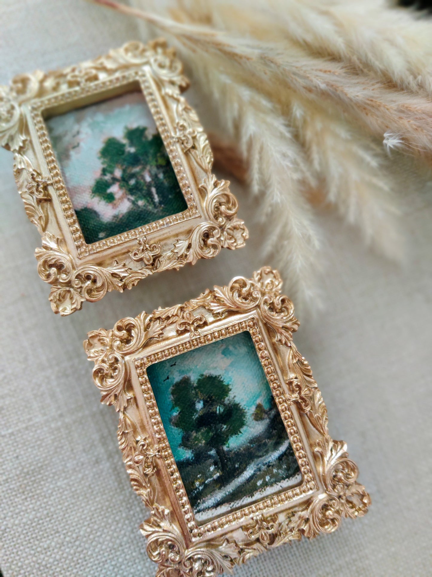 "The quiet brook " - Set of 2