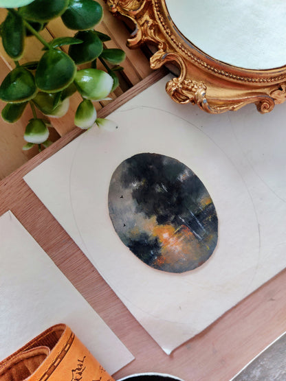 A promise| framed original painting