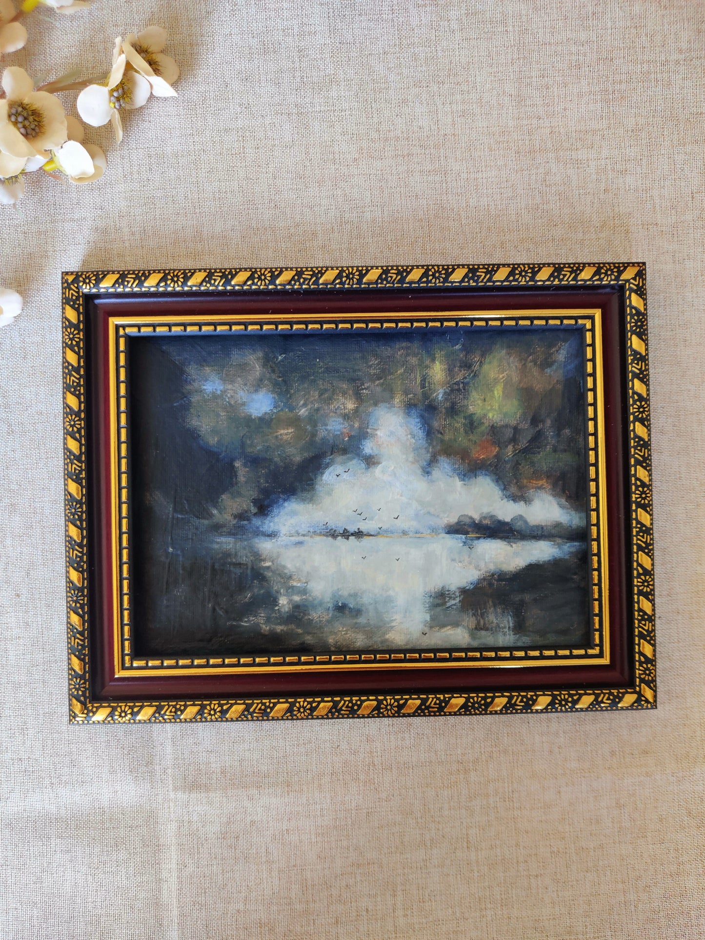 The twilight messengers| original Framed painting