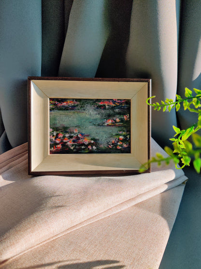 " fleeting reflections" - ivory frame