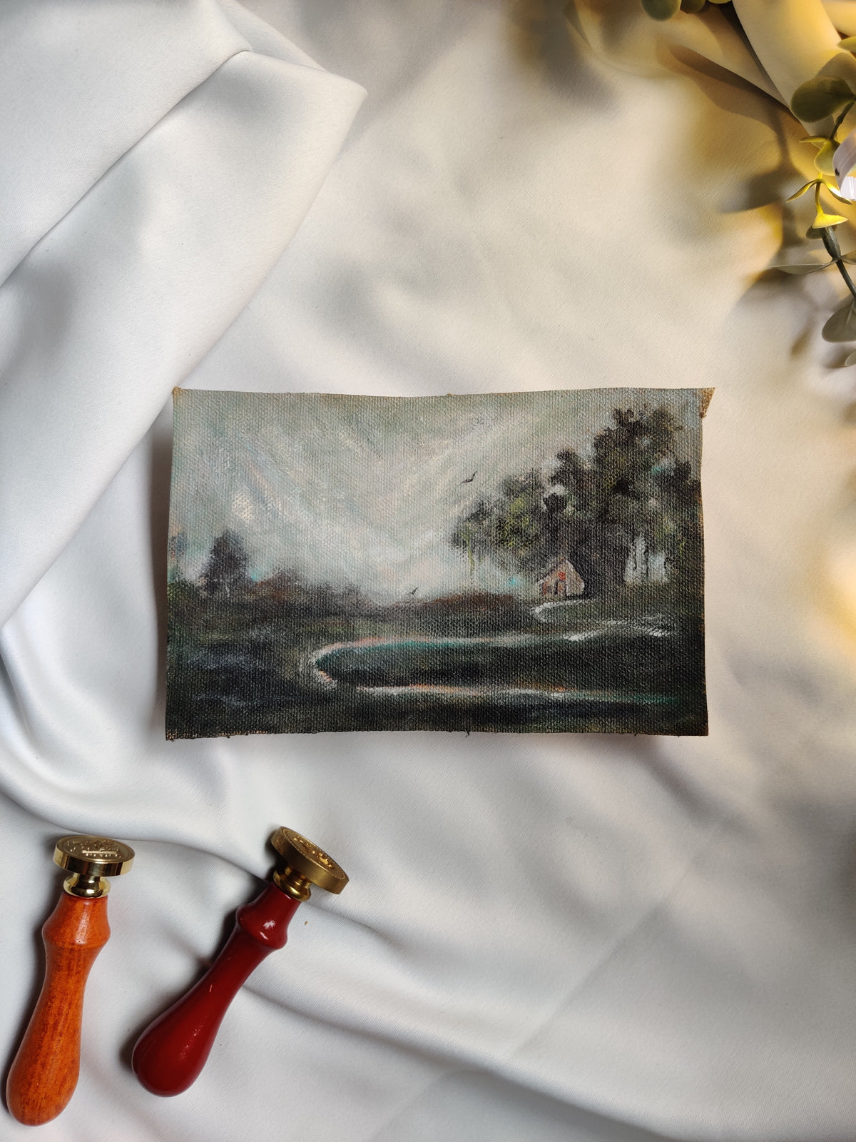 The Homecoming | Original Oil painting On Linen Canvas (Unframed)