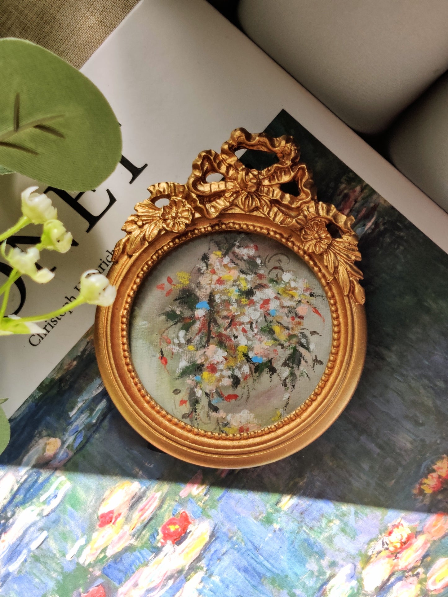 Fleur d’Ombre | Framed Original Painting