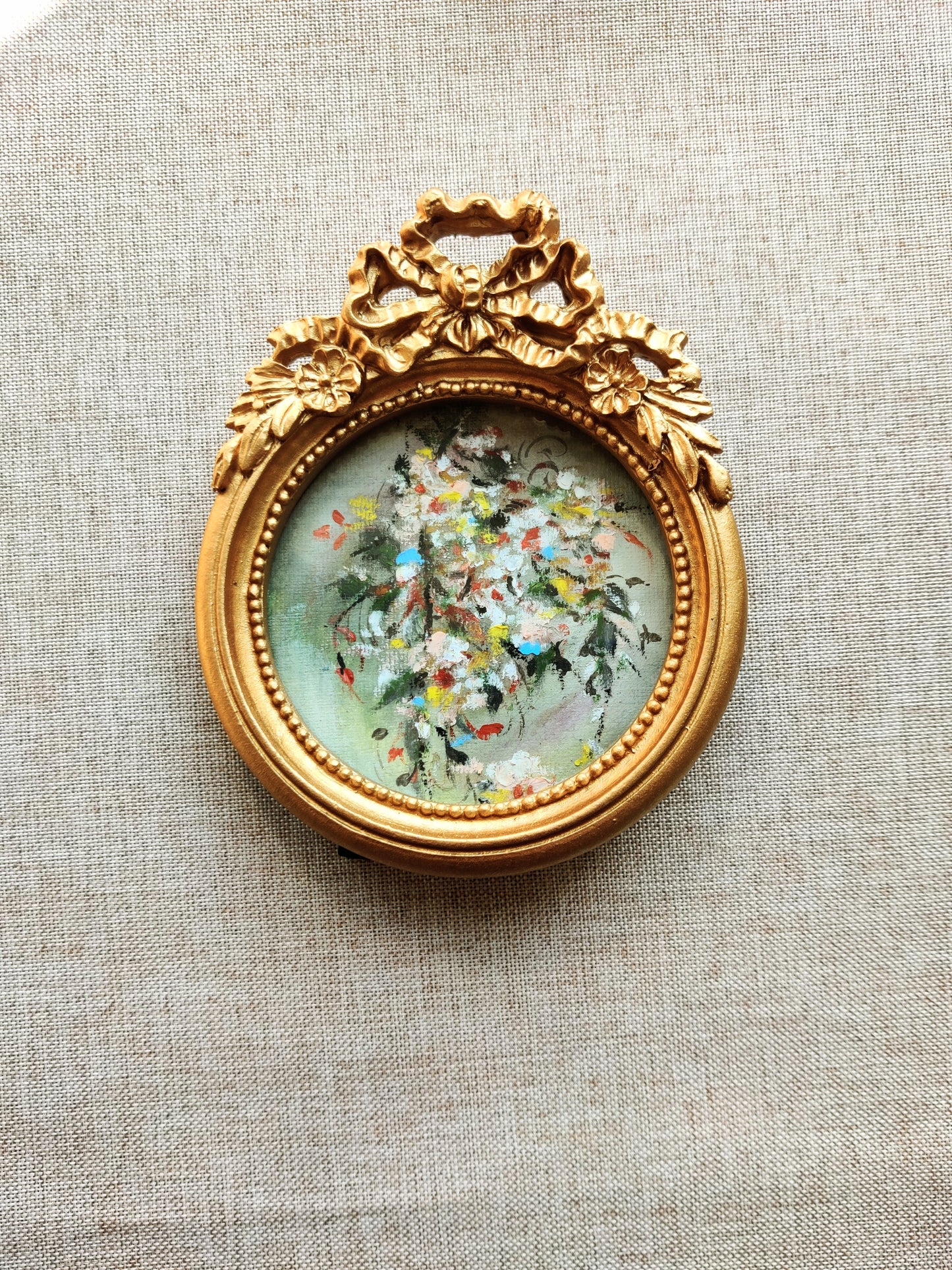 Fleur d’Ombre | Framed Original Painting