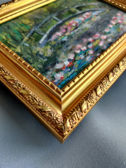 Monet's Japanese Footbridge Study
