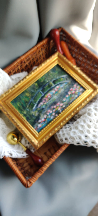 Monet's Japanese Footbridge Study