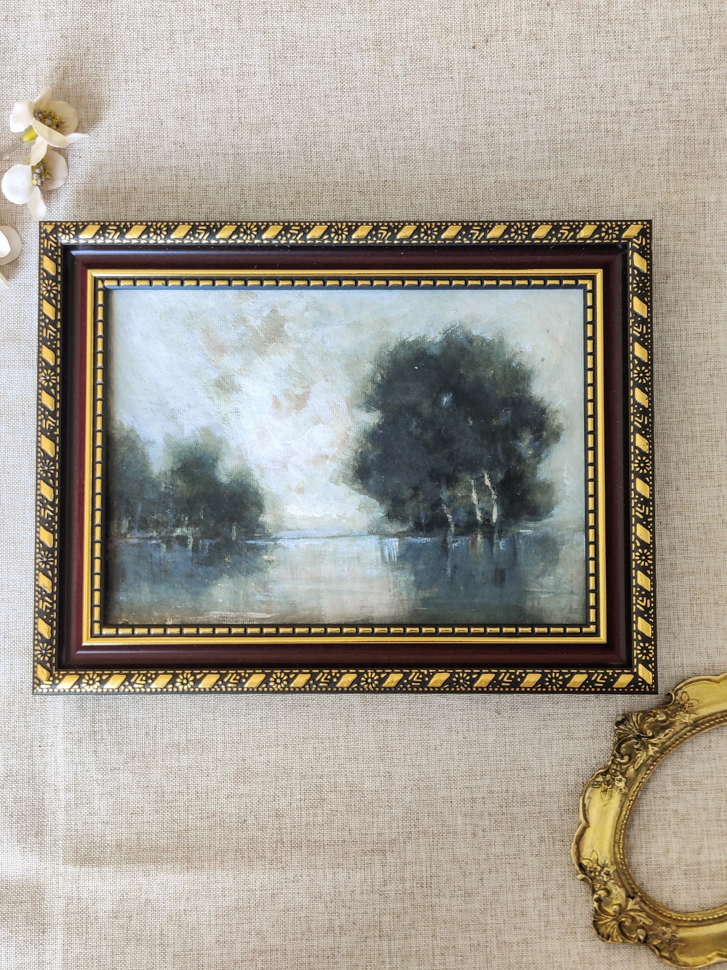 Guided by the stillness | original framed painting