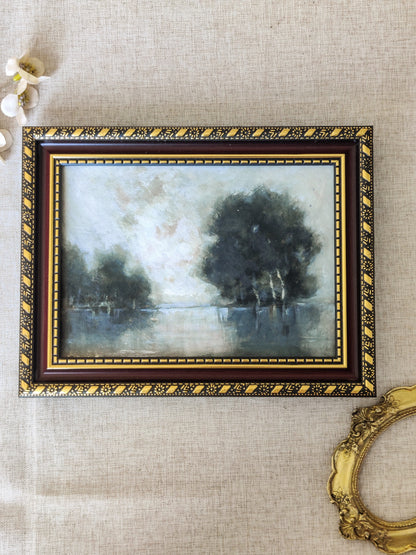 Guided by the stillness | original framed painting