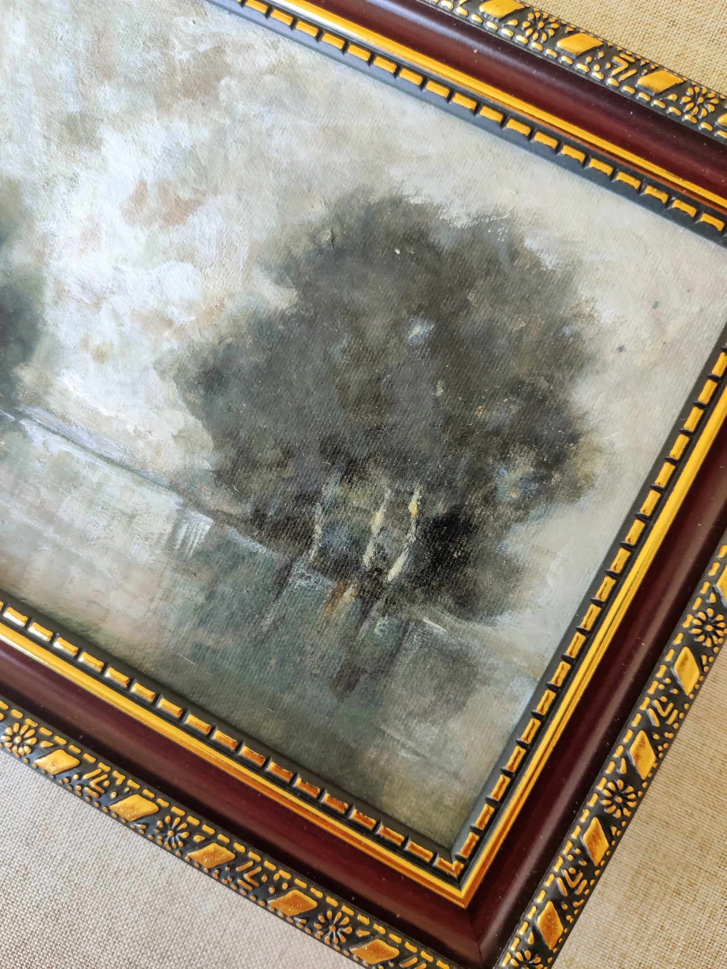 Guided by the stillness | original framed painting