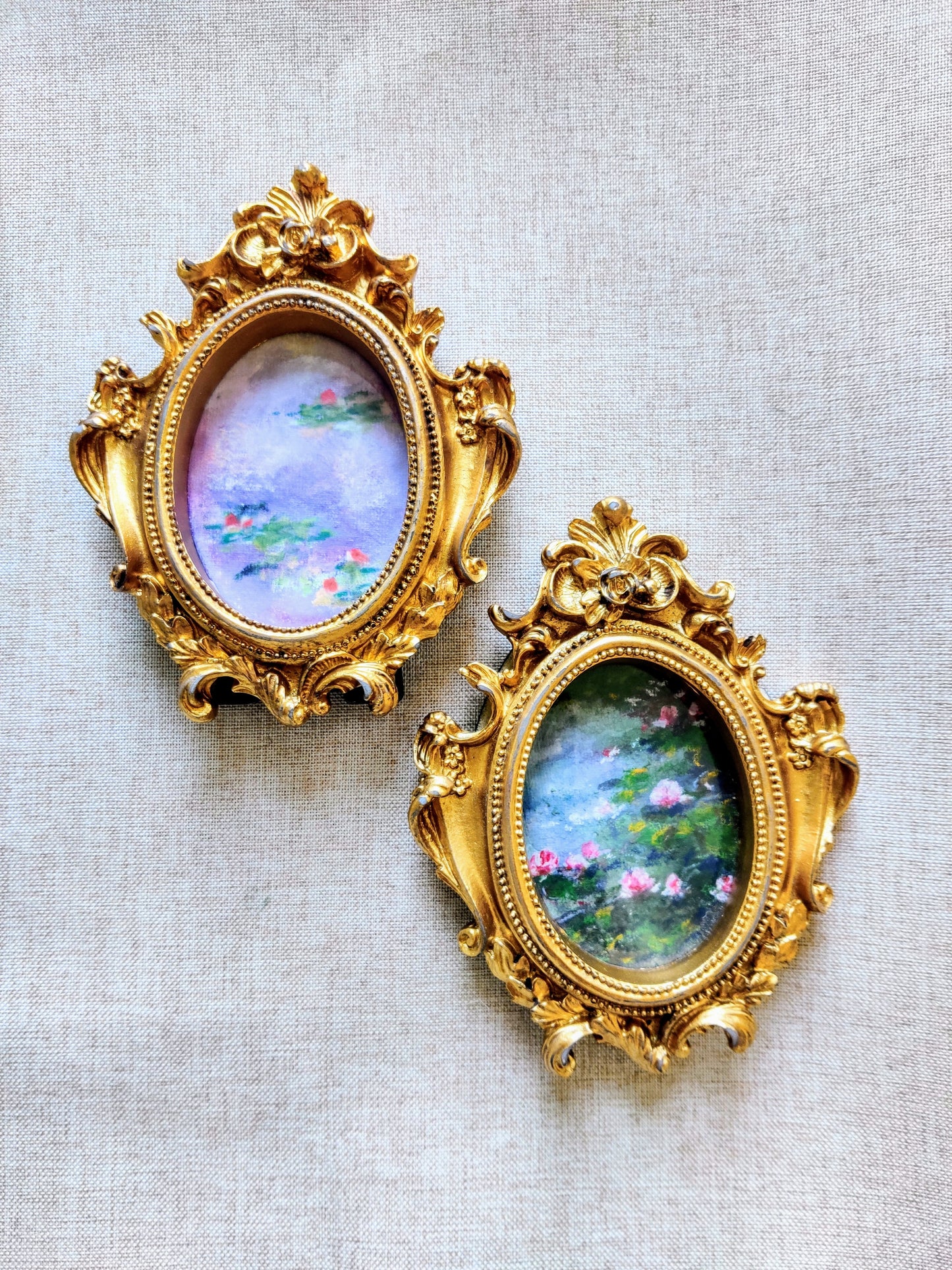 " Garden reflections - set of 2 "