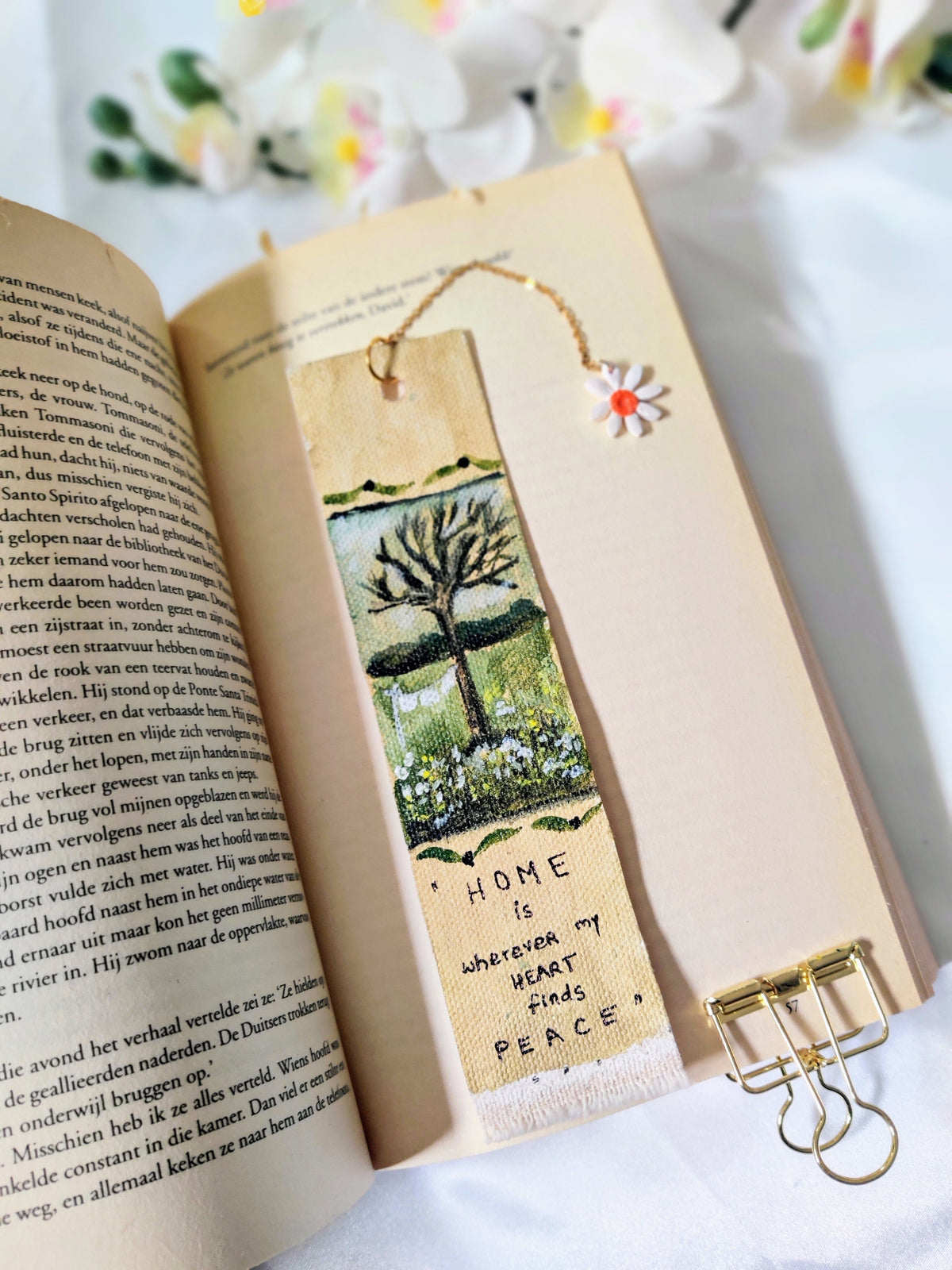 Home is where my heart find peace | Fine Art bookmark