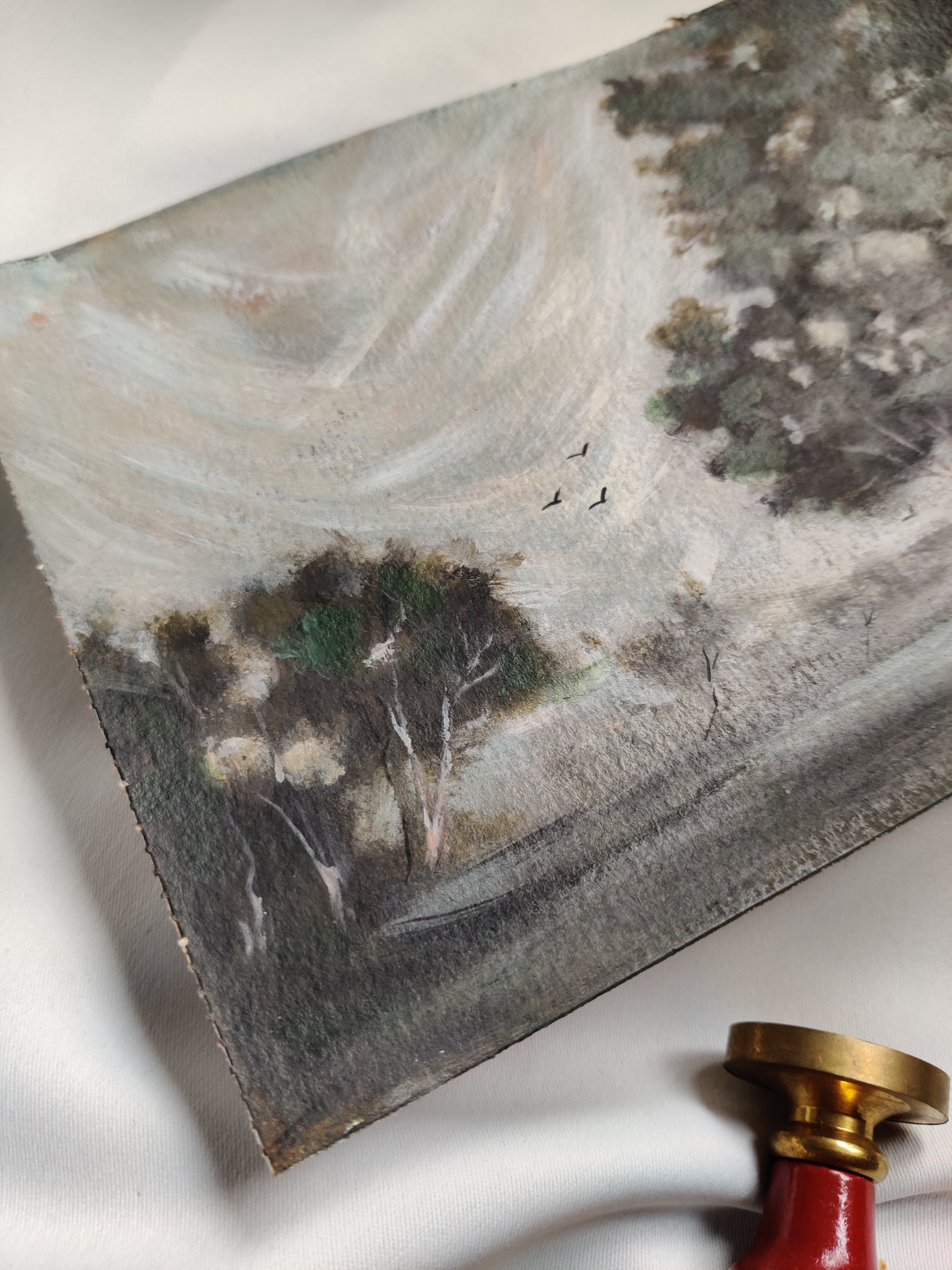 The Wisdom Of Ages, Original Oil Painting on linen | Unframed